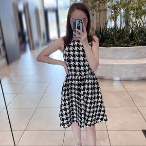 Jessica Simpson Houndstooth Jacquard Dress